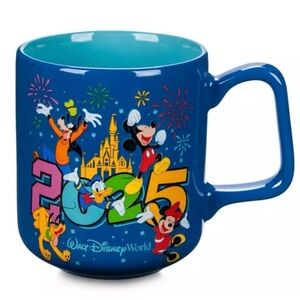 2025 Walt Disney World Parks Mickey And Friends Ceramic Coffee Mug NEW